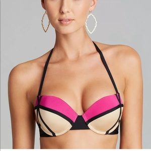 Beach Bunny Colorblock Hot Underwire Bikini Set